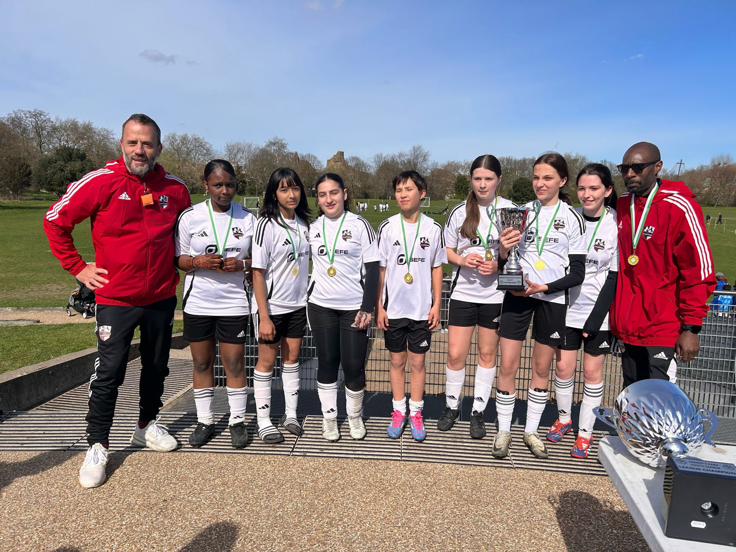 Our U14s lift the 9v9 Cup