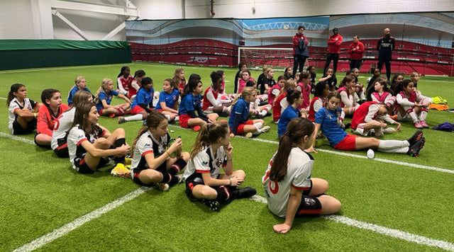 U12 Girls Shine at Arsenal Tournament 2021/22