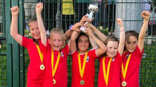 U9 Lady Warriors Triumph as Tournament Winners at CIYL 2021/22