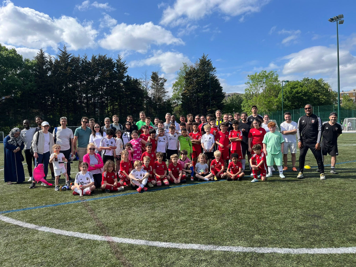 Our Third Annual Parent & Child Football Day