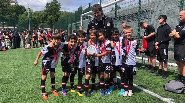 U8 WINNERS OF THE SHIELD AT CIYL 21/22